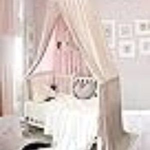 Extra Lg Kids Bed Canopy (Pink Beige)
